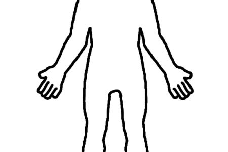 Human Outline Template | Free download on ClipArtMag