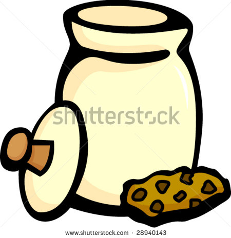 450x464 Cookie Jar Clipart