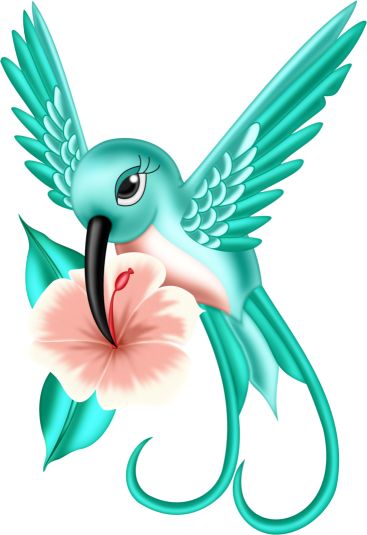 367x535 Hummingbird Clipart Beautiful Bird