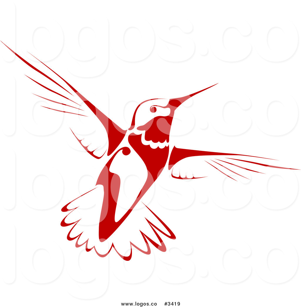 1024x1044 Royalty Free Flying Hummingbird Logo By Vector Tradition Sm