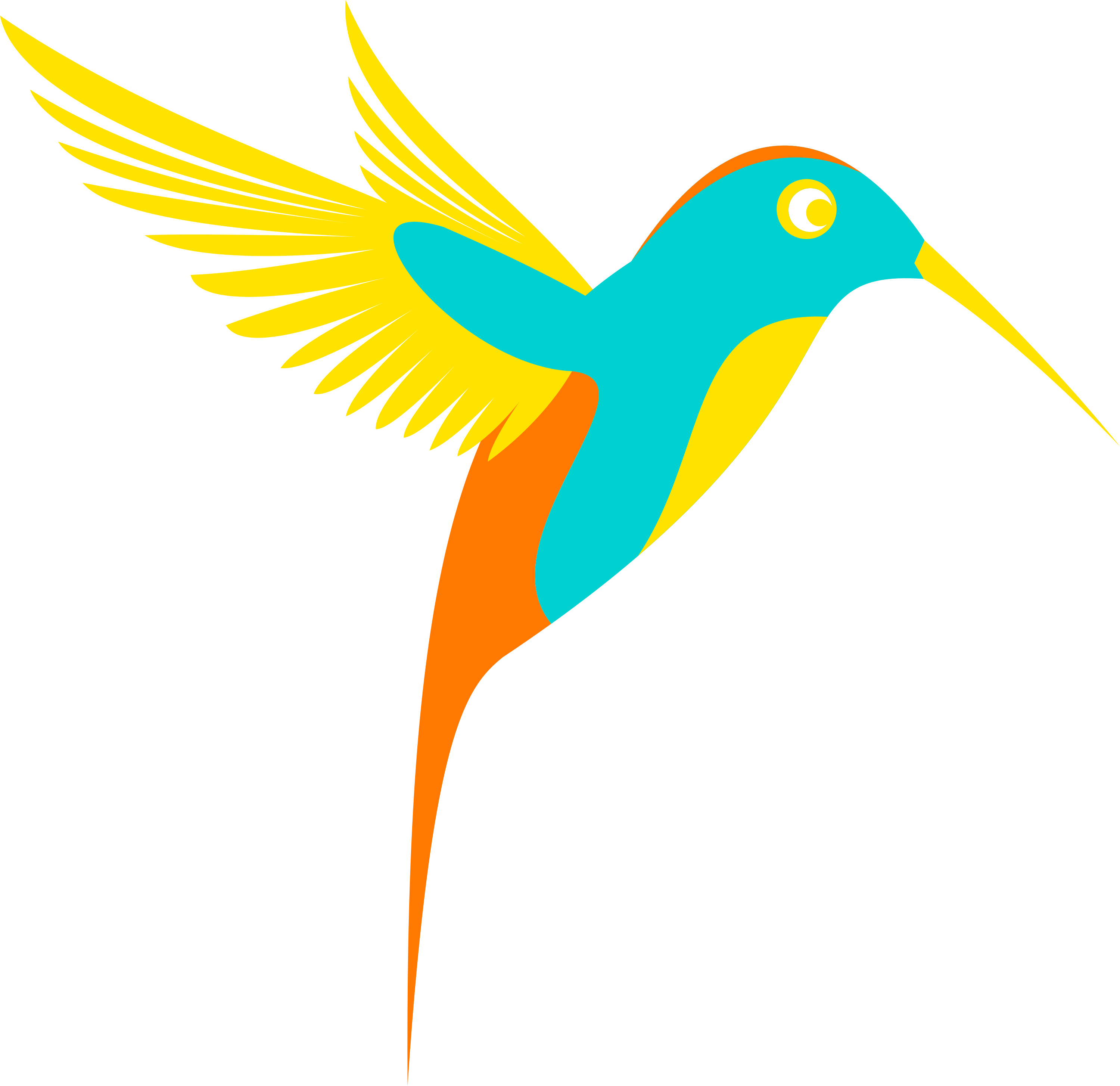3000x2908 Clorful Hummingbird Clipart, Explore Pictures