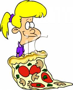 243x300 Hungry Girl Clipart