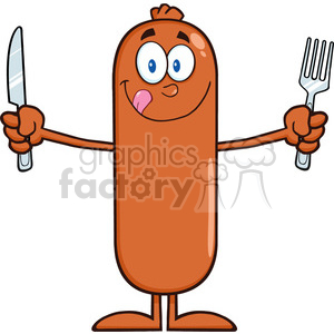 300x300 Royalty Free 8436 Royalty Free Rf Clipart Illustration Hungry