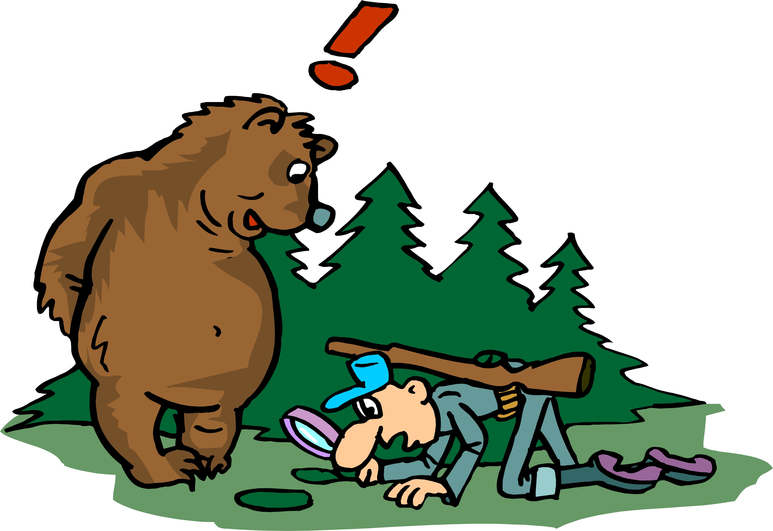 2705x1857 Hunting Clipart Funny
