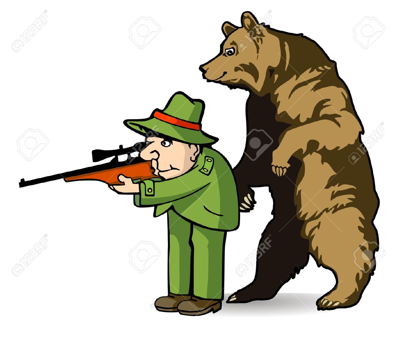 1300x1123 Funny Hunting Clipart