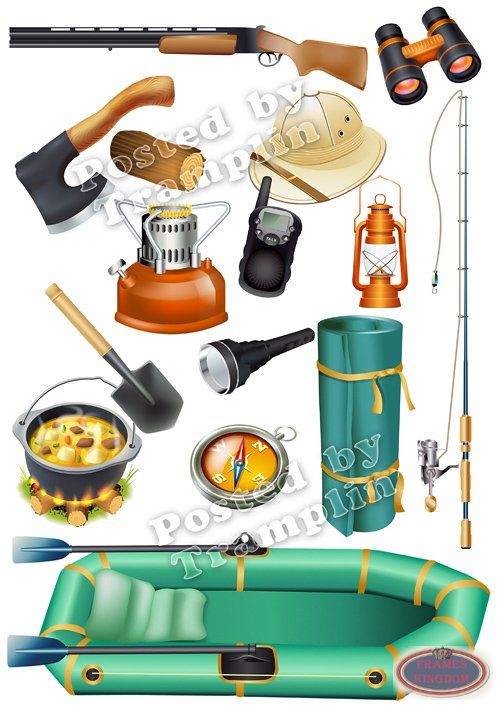 500x707 Hunting And Fishing Clipart