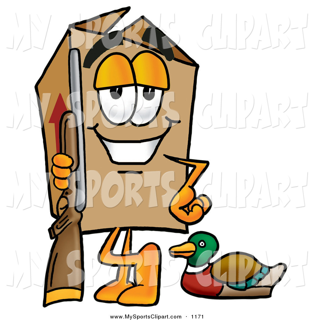 1024x1044 Sports Clip Art Of A Cheerful Cardboard Box Mascot Cartoon