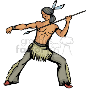 300x300 Royalty Free Indians 4162007 147 374370 Clip Art Images