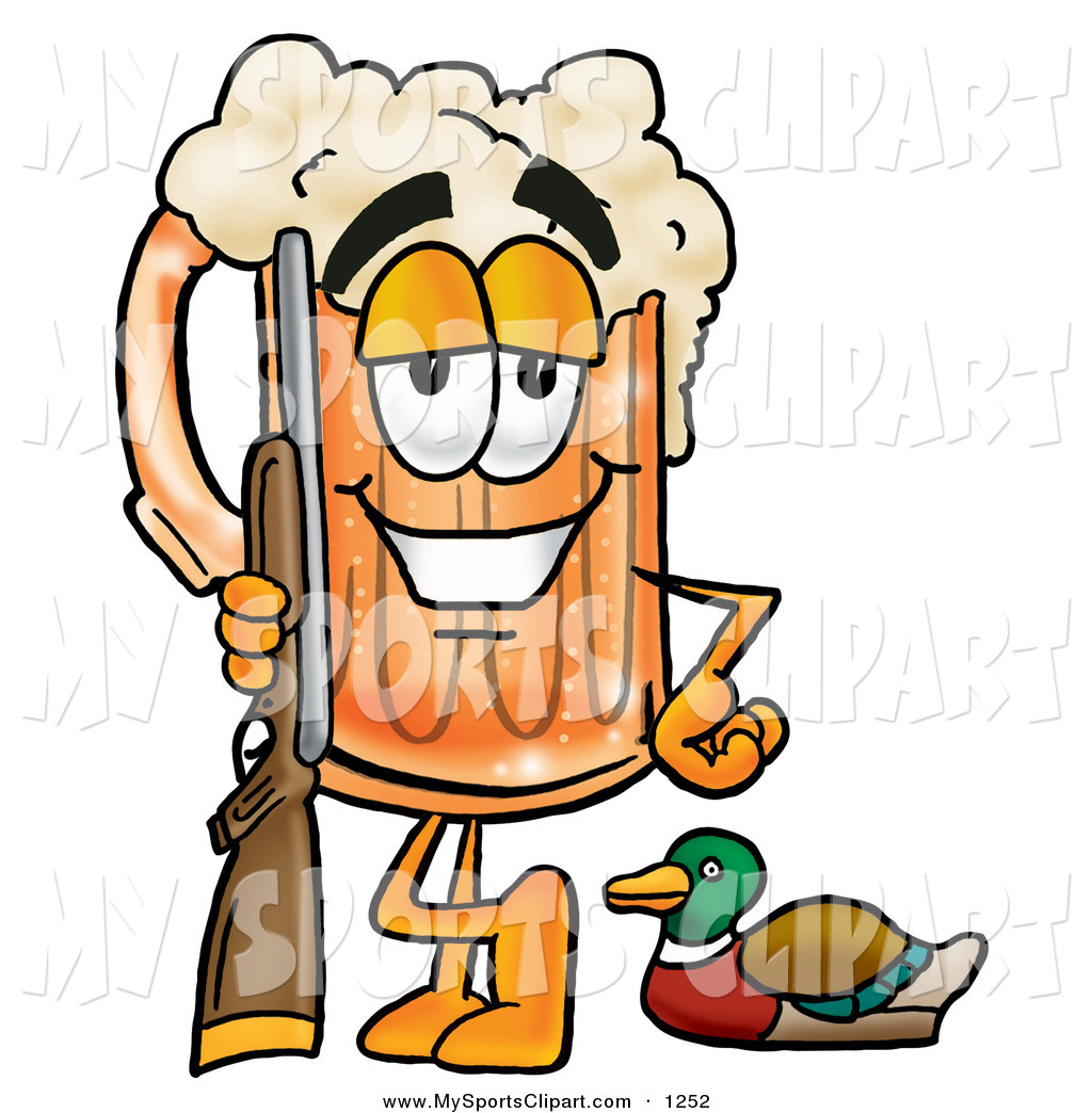 1024x1044 Hunting Clipart Cartoon