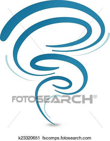 366x470 Clipart Of Hurricane Or Tornado Illustration K23320651
