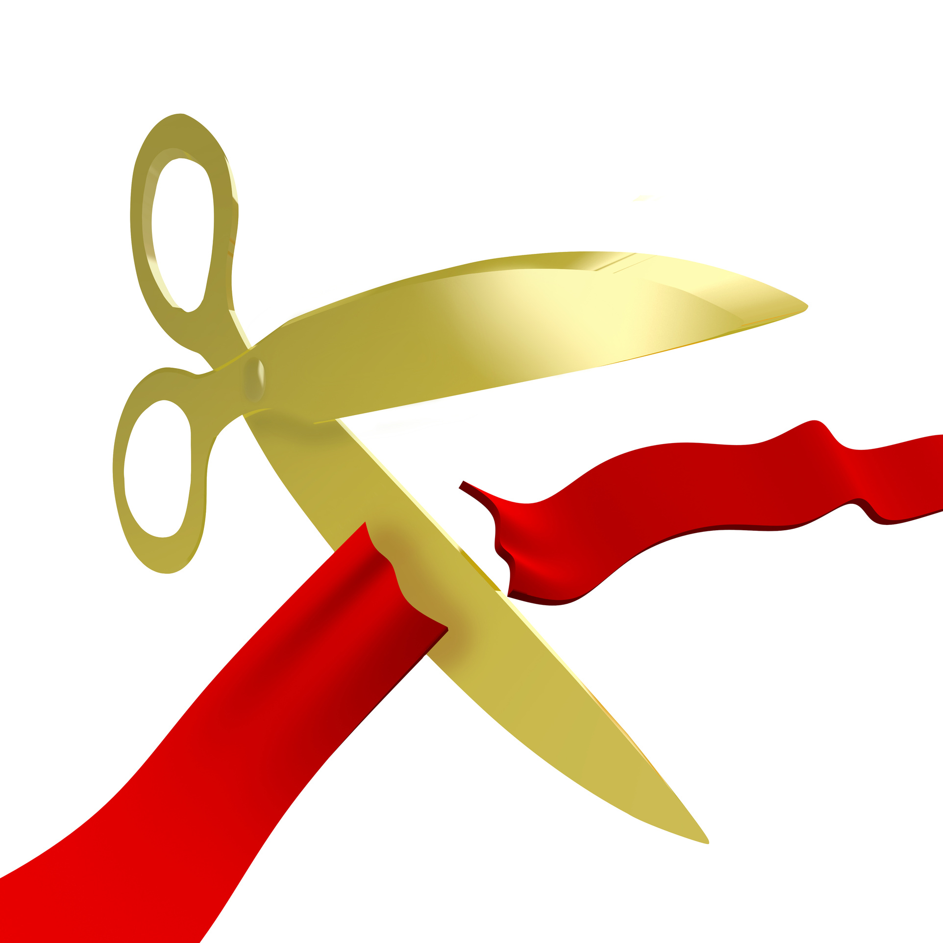 1924x1924 Ribbon Cutting Clip Art