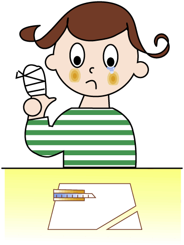 379x505 Hurt Finger Clipart