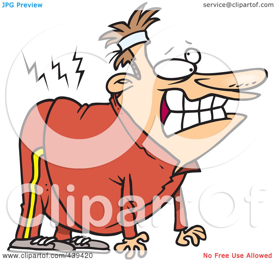 1080x1024 Royalty Free (Rf) Clip Art Illustration Of A Cartoon Incapacitated