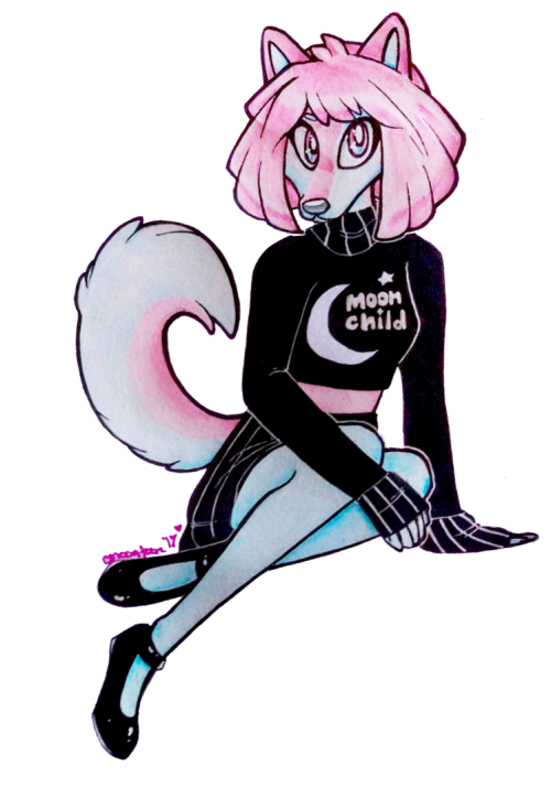 500x715 Free Clipart Husky