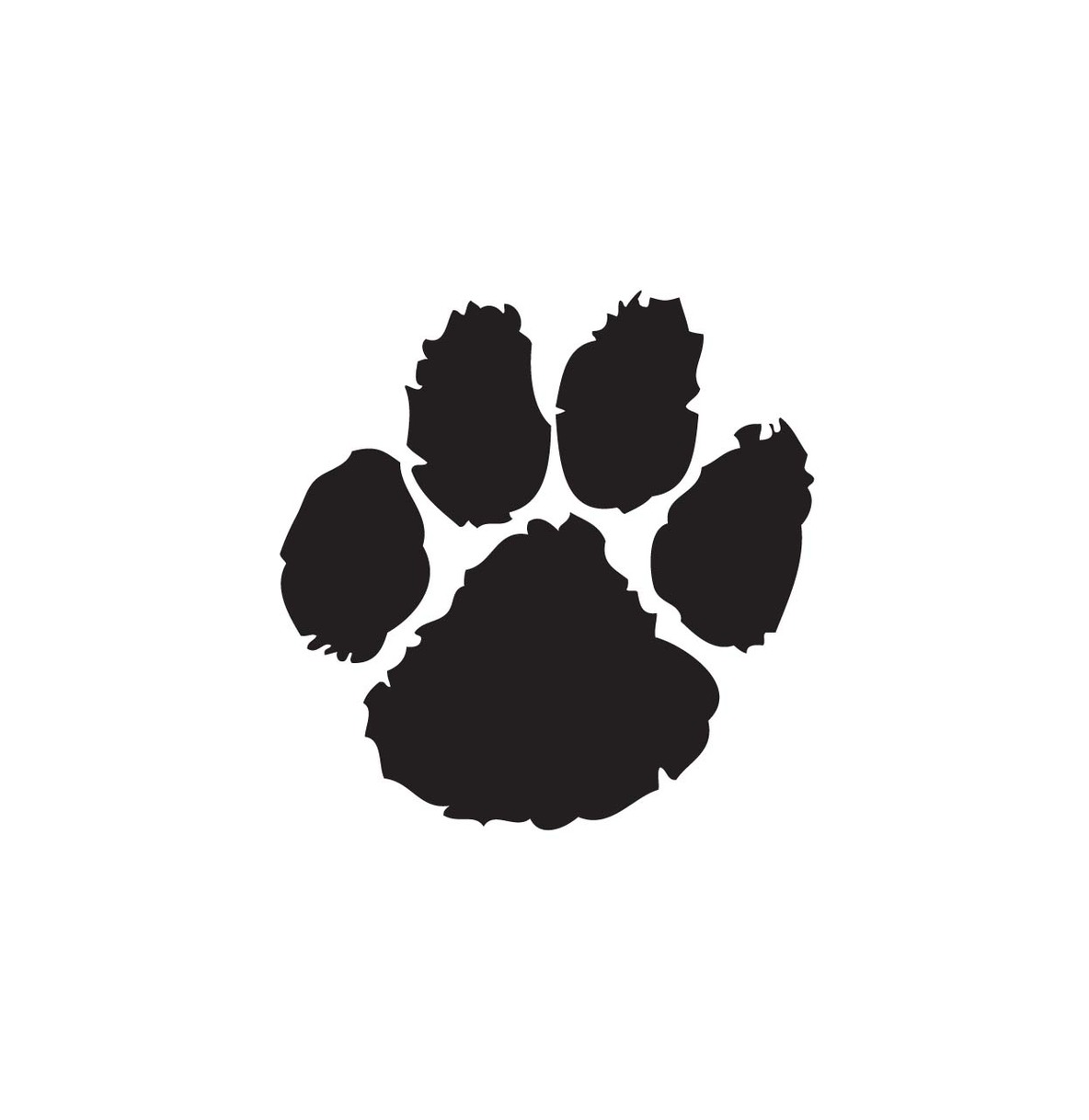 1184x1218 Husky Paw Print Clipart