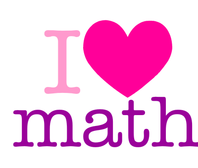 400x340 Best I Love Math Clipart