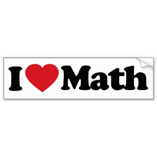 512x512 Mathematics Clipart I Love