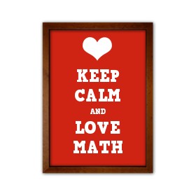 280x280 Keep Calm And Love Math