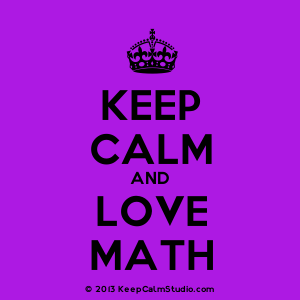 300x300 Keep Calm And Love Math' Design On T Shirt, Poster, Mug And Many