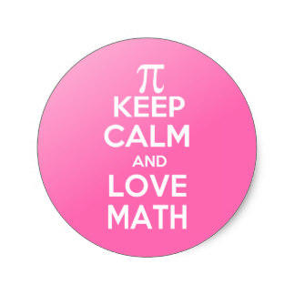 324x324 Pi Keep Calm Love Math Gifts