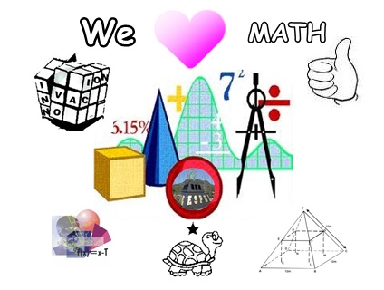 424x320 We Love Math Clipart
