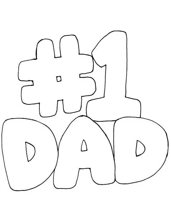 550x713 I Love Dad Coloring Pages