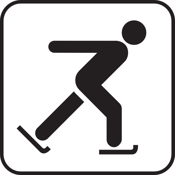 600x600 Skating On Ice Clip Art Free Vector In Open Office Drawing Svg