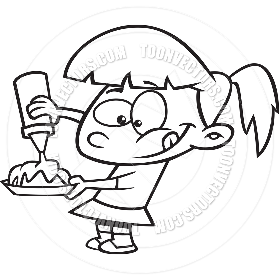 940x940 Black And White Ice Cream Clipart