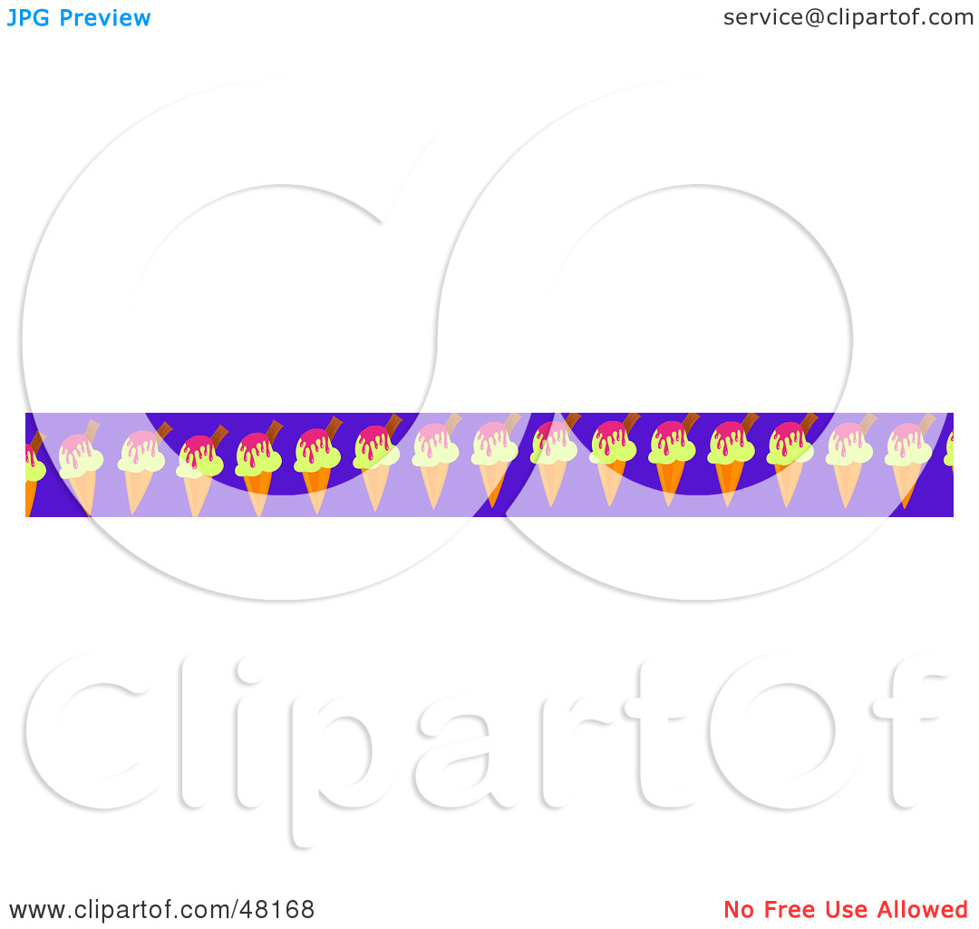 1080x1024 Ice Cream Cone Border Clip Art