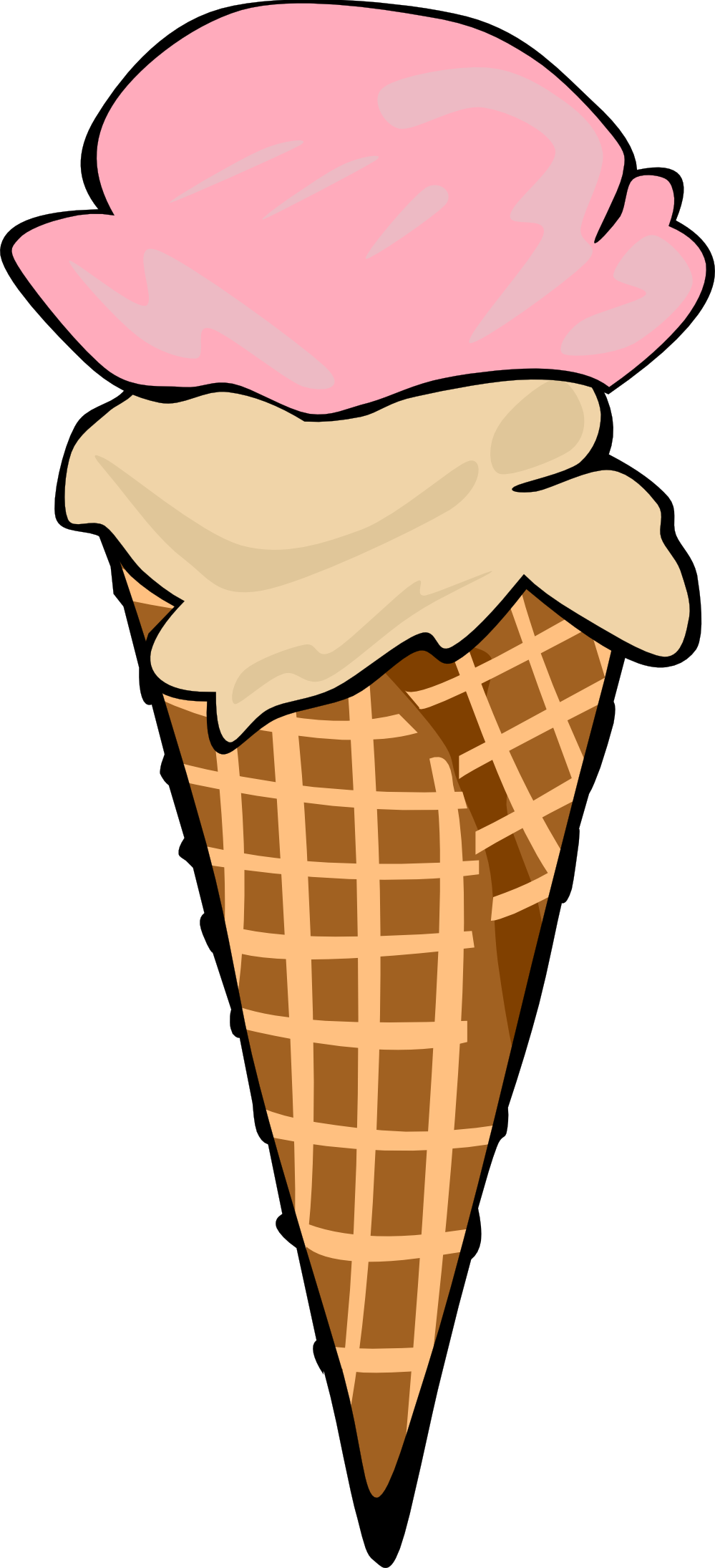 999x2190 Best Ice Cream Cone Clip Art