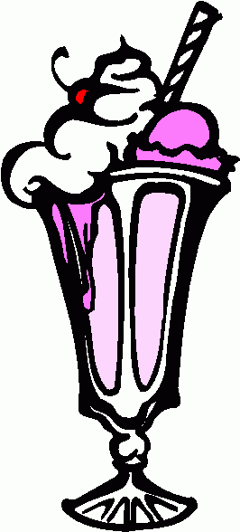 266x588 Ice Cream Sundae Clip Art Black And White Free