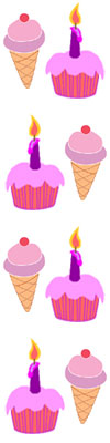 100x400 Ice Cream Treats Clip Art Clipart Panda