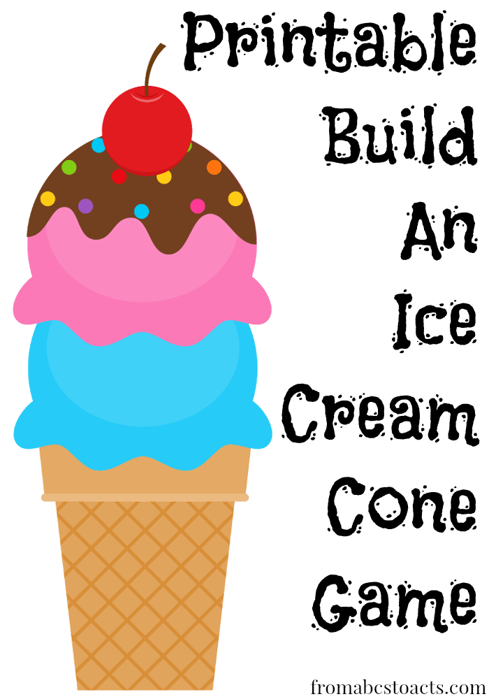 700x1000 Ice Cream Clipart Printable