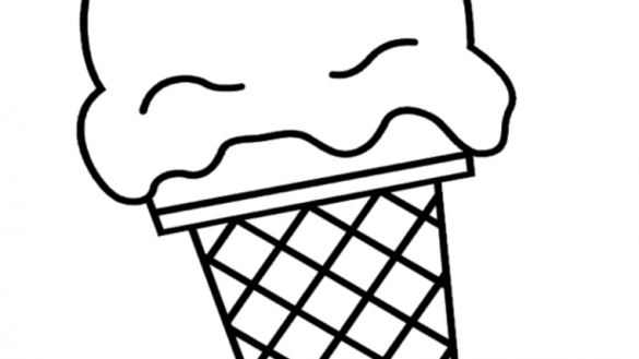 585x329 Ice Cream Pictures To Color Coloring Page We Are All Magical Ice