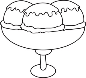 300x270 Ice Cream Black And White Ice Cream Clip Art Ice Images Image 0