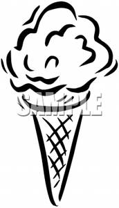 172x300 And White Ice Cream Cone
