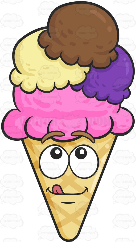 577x1024 Ice Cream Clipart Face