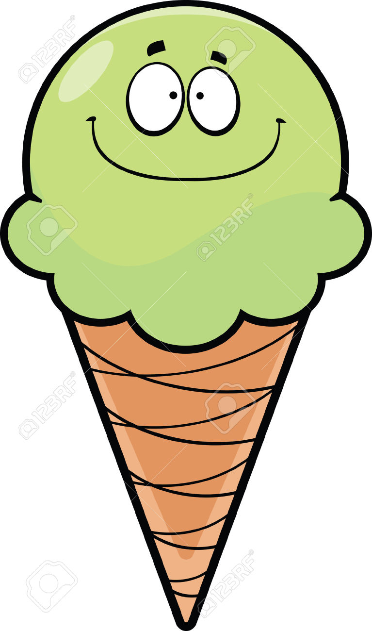 Ice Cream Cone Cartoon | Free download on ClipArtMag