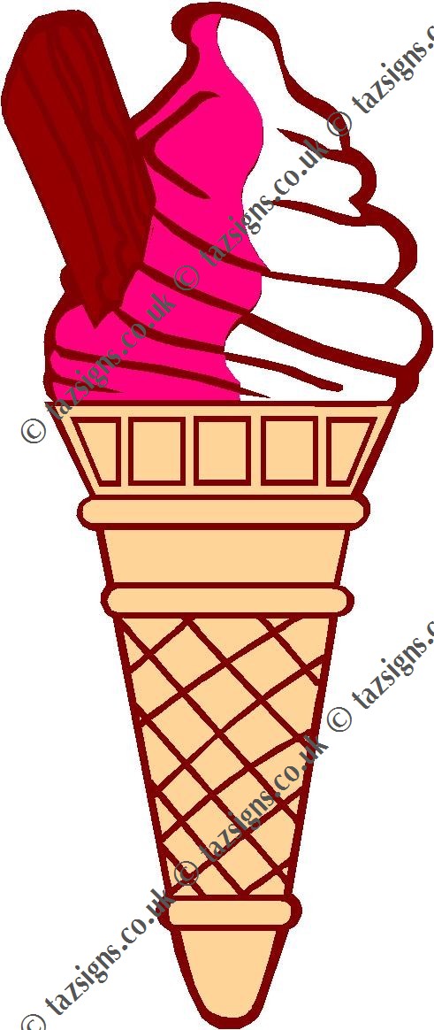 491x1164 Ice Cream No Cone Clipart