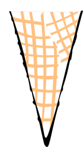 168x298 Cone Clip Art