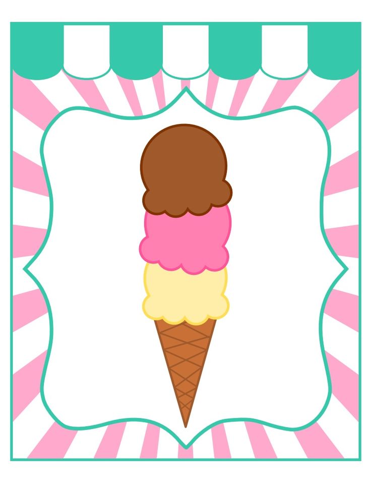 Ice Cream Party Clipart Free download on ClipArtMag