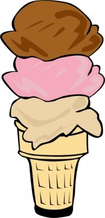 206x425 Ice Cream Clip Art, Vector Ice Cream