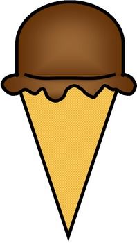 198x350 Ice Cream Clipart Simple