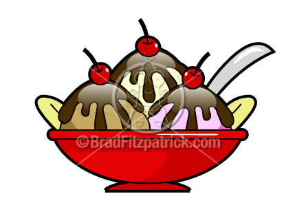 432x324 Ice Cream Sundae Clipart Border Clipart Panda