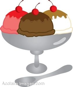 251x300 Clipart Of An Ice Cream Sundae