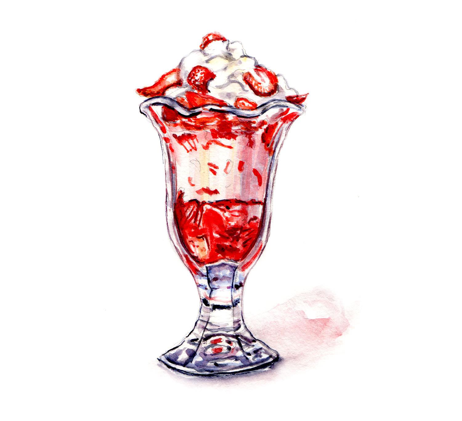 1500x1367 ~ Let's All Go To An Ice Cream Social!