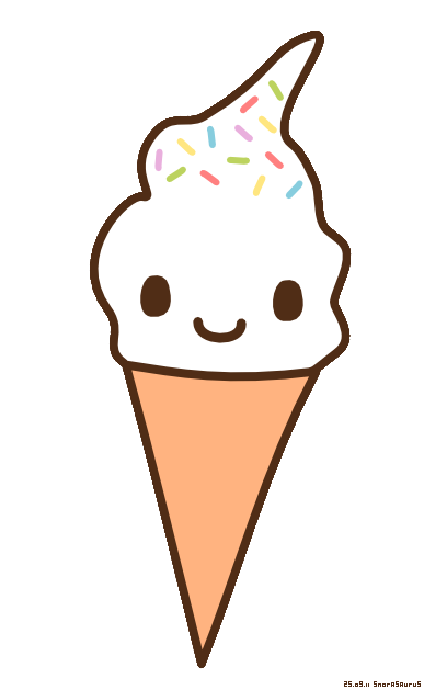 387x629 Ice Cream By Snorasaurus