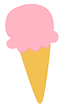 225x370 Ice Cream Cone By Shynies