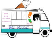 170x126 Clipart Of An Ice Cream Truck K12896321