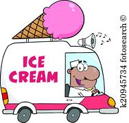 188x179 Ice Cream Truck Clip Art Eps Images. 747 Ice Cream Truck Clipart